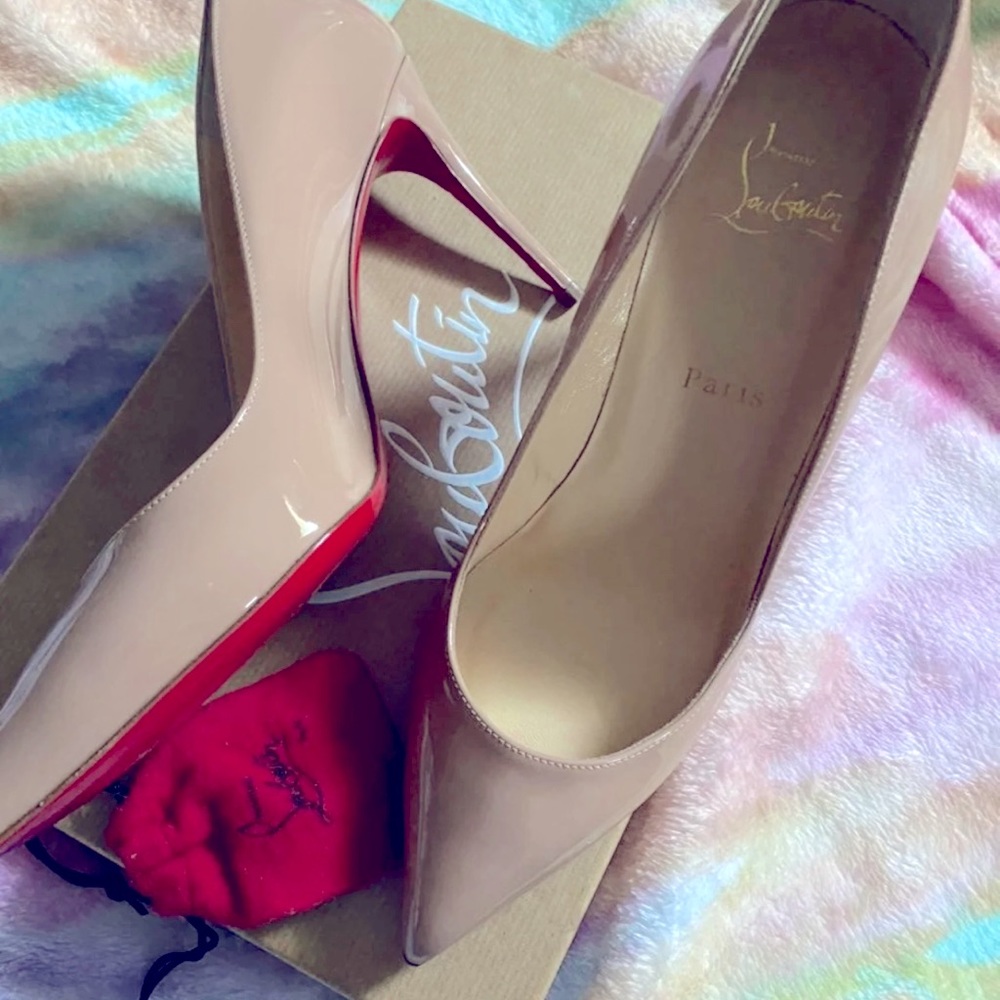 Christian Louboutin Pigalle Follies 85” Patent